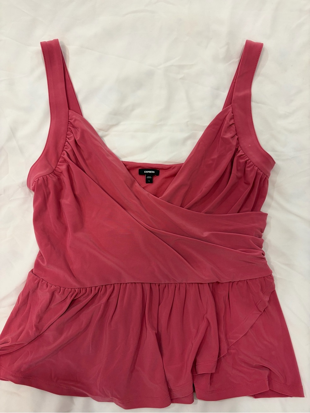 Express Ruffle Tank Top🌸